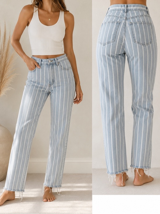 PacSun Denim - Pacsun high rise straight leg Jeans button fly size 27 Pants